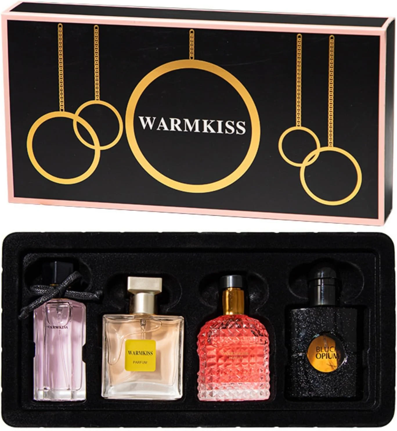 ست هدیه عطر زنانه 4 عددی، عطر زنانه برای هدیه، ست مینی عطر ماندگار، رایحه گل، میوه ای، عطر عید، هدیه تولد برای زنان، ادو پرفیوم هدیه کریسمس برای او