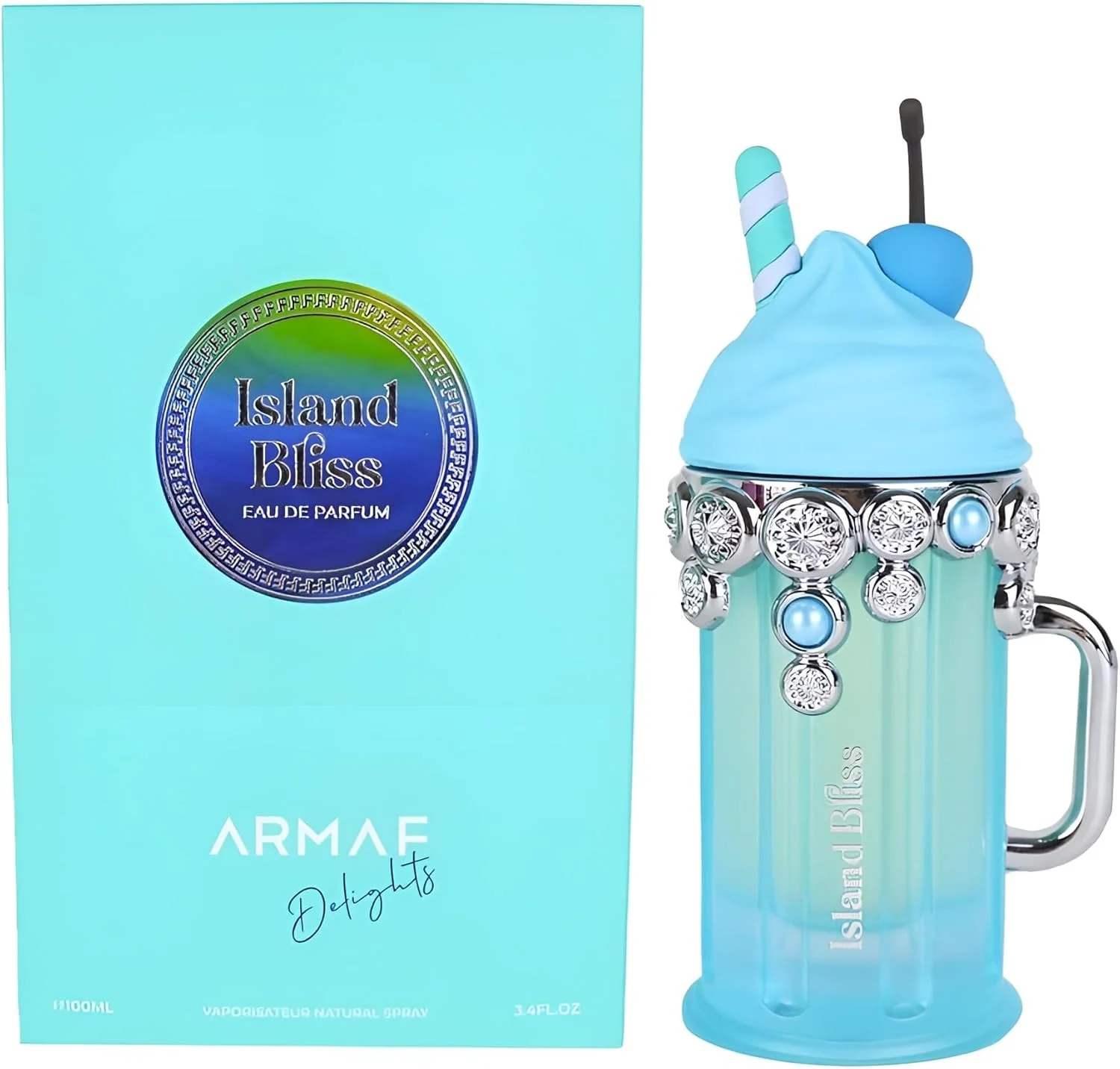 عطر ادکلن آرماف دیلایتس آیلند بلیس زنانه 100 میل آبی عطر ادکلن آرماف دیلایتس آیلند بلیس زنانه 100 میل آبی