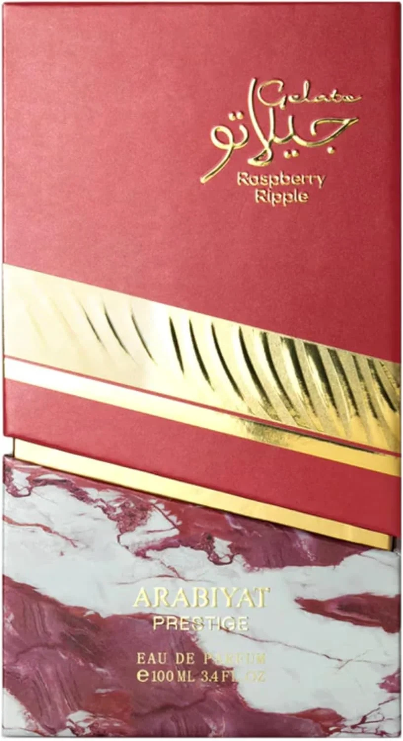 عطر زنانه مای پرفیومز GELATO RASPBERRY RIPPLE از ARABIYAT PRESTIGE ادو پرفیوم 100 میلی لیتر عطر زنانه مای پرفیومز GELATO RASPBERRY RIPPLE از ARABIYAT PRESTIGE ادو پرفیوم 100 میلی لیتر