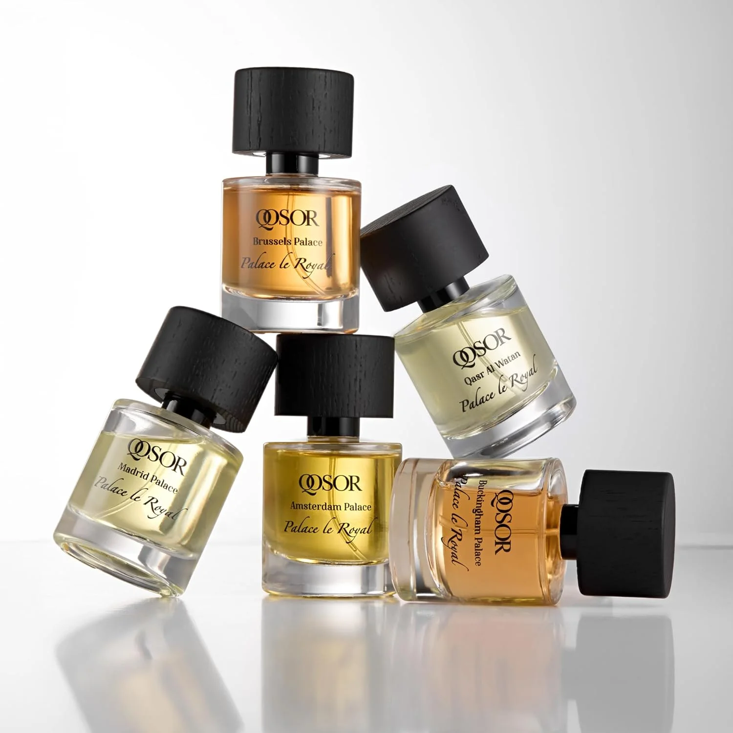 ست هدیه عطرهای مردانه و زنانه کاخ رویال Qosor Perfumes | 3 عدد 30 میلی لیتر | انتخاب آمستردام، بروکسل، باکینگهام، مادرید، کاخ قصر الوطن (مادرید + آمستردام + قصر الوطن) ست هدیه عطرهای مردانه و زنانه کاخ رویال Qosor Perfumes | 3 عدد 30 میلی لیتر | انتخاب آمستردام، بروکسل، باکینگهام، مادرید، کاخ قصر الوطن (مادرید + آمستردام + قصر الوطن)