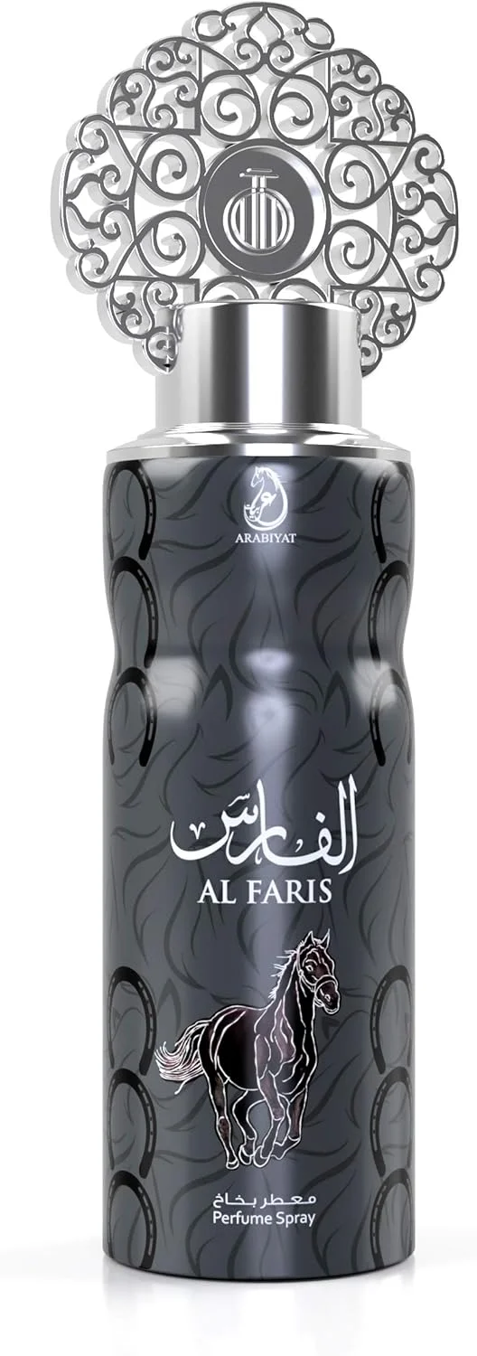 مای پرفیومز AL FARIS از ARABIYAT ست هدیه عطر 2 تکه برای زنانه و مردانه - 100 میلی لیتر ادو پرفیوم و 200 میلی لیتر اسپری عطر مای پرفیومز AL FARIS از ARABIYAT ست هدیه عطر 2 تکه برای زنانه و مردانه - 100 میلی لیتر ادو پرفیوم و 200 میلی لیتر اسپری عطر