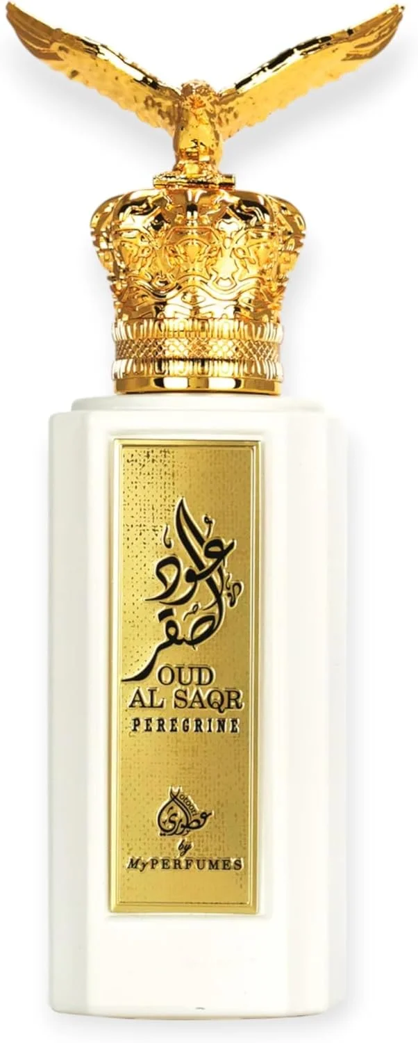 ادکلن عود الصقر پرگرین از مجموعه عطریات اوطوری مای پرفیومز با لوگوی دایرهای تاجدار، ادو پرفیوم مردانه و زنانه، 100 میلی لیتر ادکلن عود الصقر پرگرین از مجموعه عطریات اوطوری مای پرفیومز با لوگوی دایرهای تاجدار، ادو پرفیوم مردانه و زنانه، 100 میلی لیتر