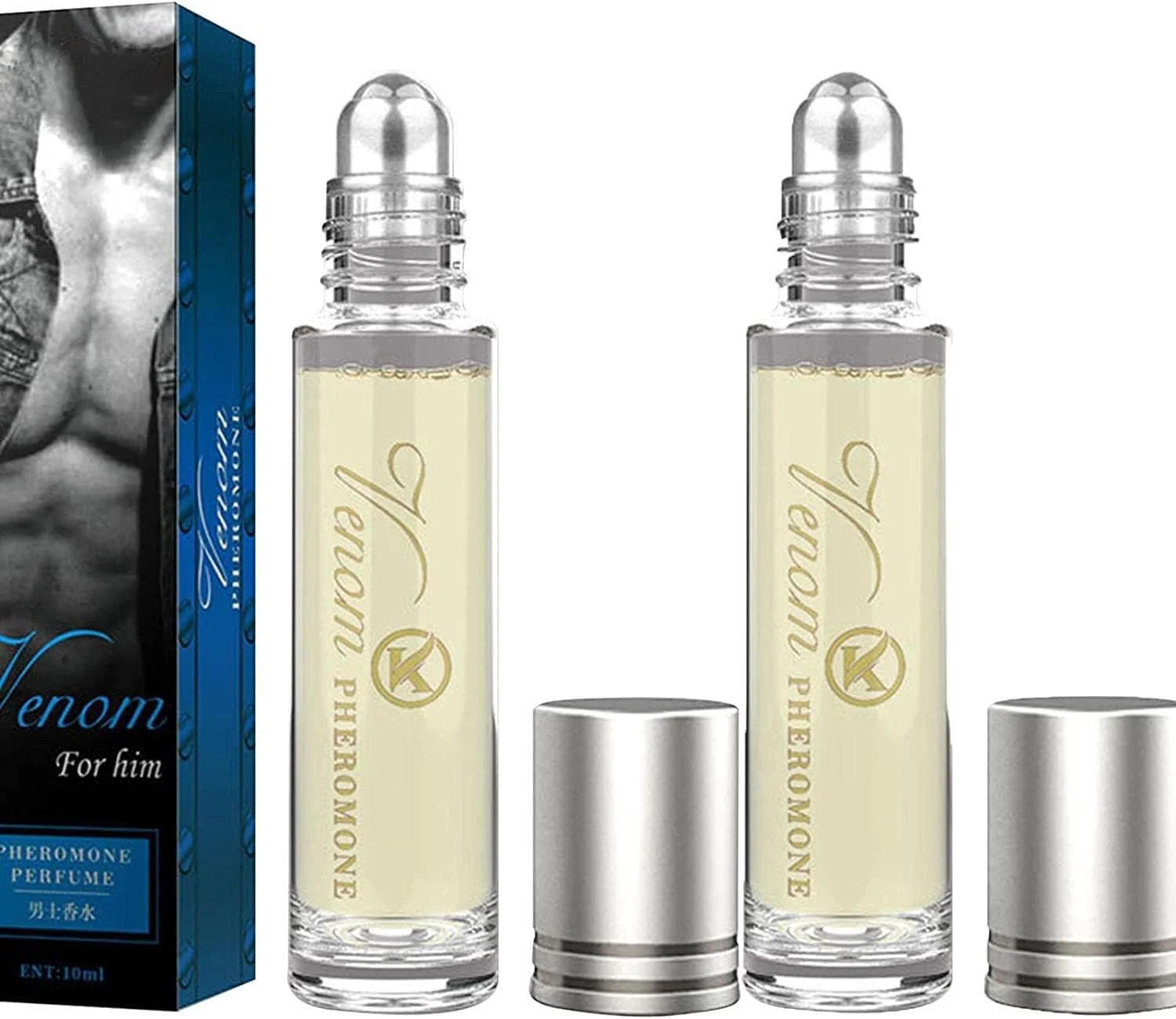 عطر زنانه و مردانه - عطر روغن ضروری با فرمول فرمون، عطر فرمون ماندگار 10 میلی لیتری برای زنان و مردان، عطر زنانه و مردانه