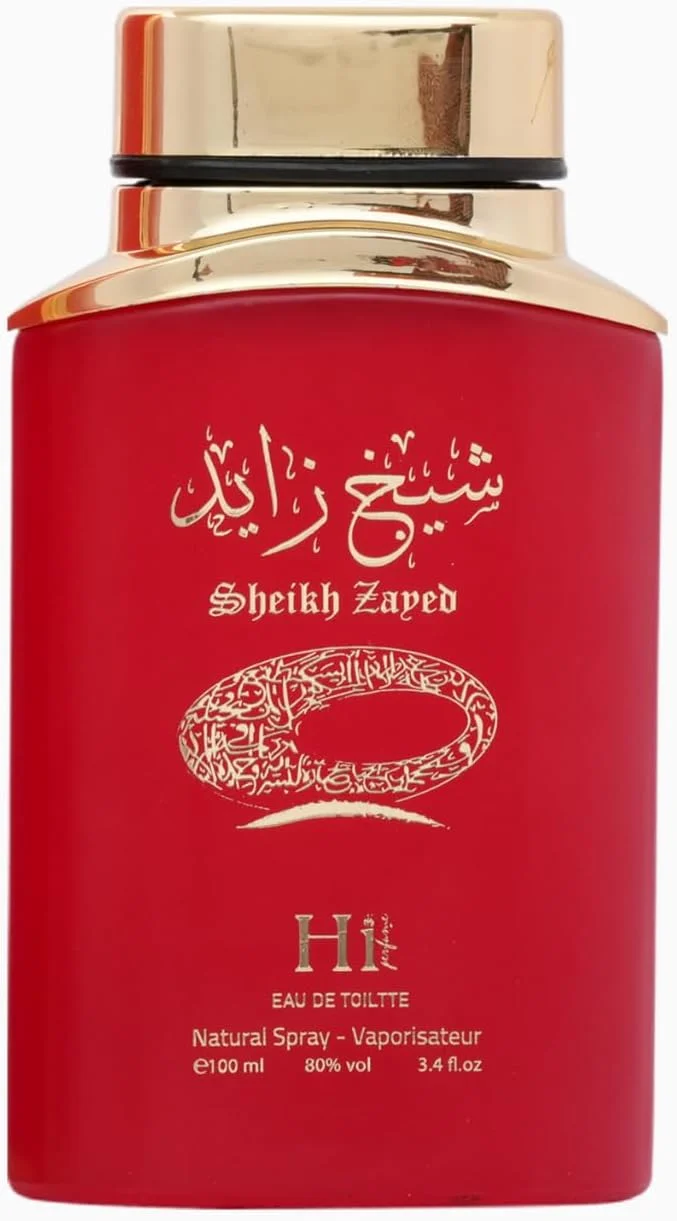 ادکلن زنانه HI PERFUME SHEIKH ZAYED قرمز 100 میلی لیتر