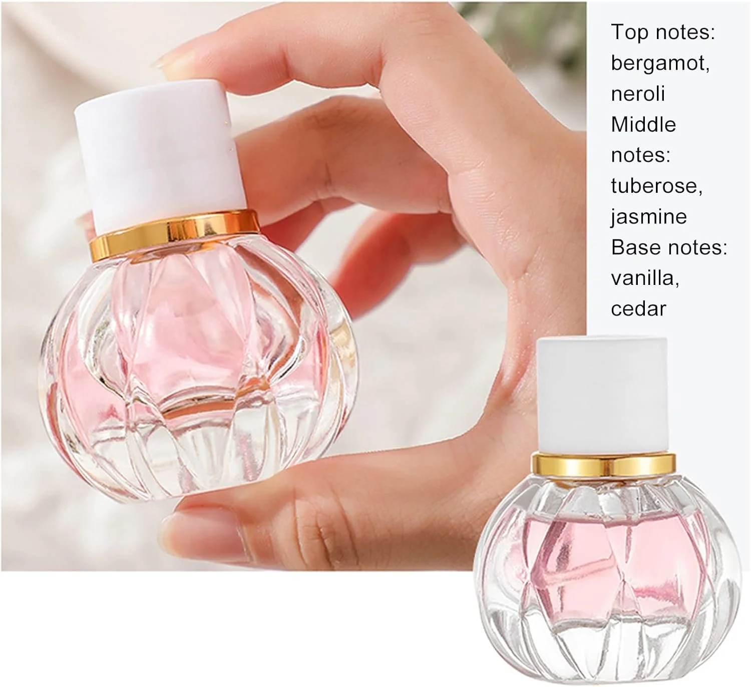عطر زنانه قابل حمل 20 میلی لیتر، عطر سبک و با طراوت ماندگار برای زنان، عطر سبک مناسب فضای باز (نوع 2)