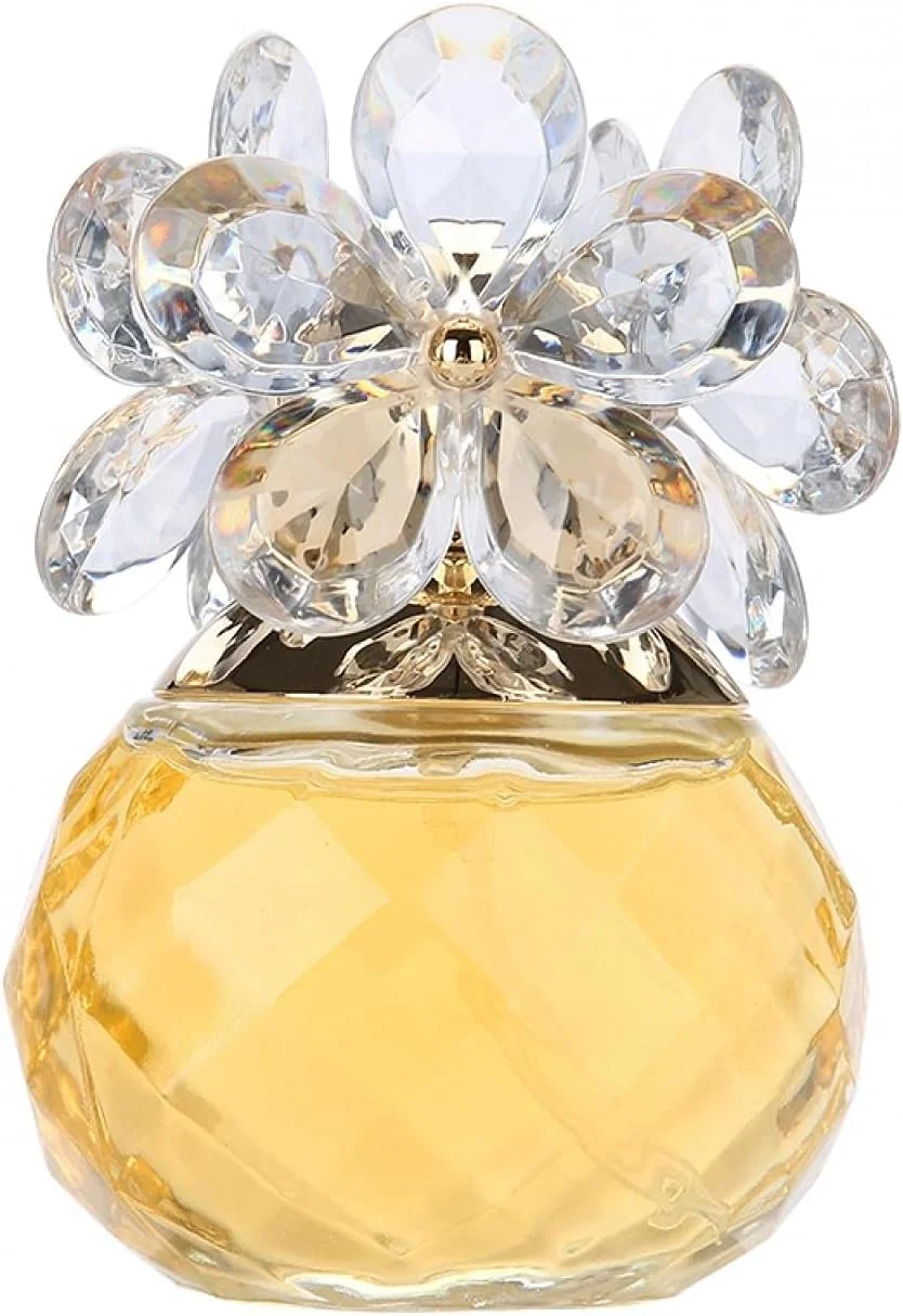 عطر زنانه، ادو پرفیوم ماندگار با رایحه گل و چوب، اسپری عطر زنانه با رایحه ای تازه برای بانوان، 60 میلی لیتر (طلایی)