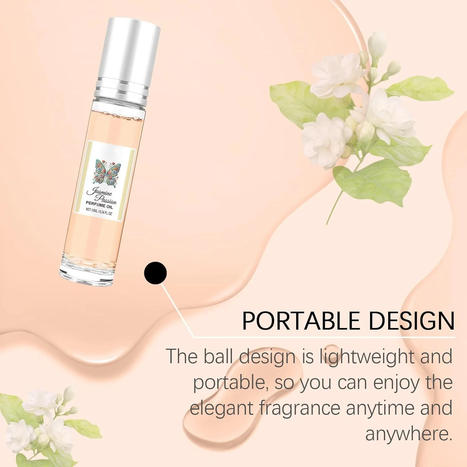 عطر رولی زنانه، رایحه ملایم ماندگار، مینی پرفیوم برای استفاده روزانه، رایحه گلی و میوه ای ظریف، روغن عطر مسافرتی قابل حمل 10 میلی لیتری عطر رولی زنانه، رایحه ملایم ماندگار، مینی پرفیوم برای استفاده روزانه، رایحه گلی و میوه ای ظریف، روغن عطر مسافرتی قابل حمل 10 میلی لیتری