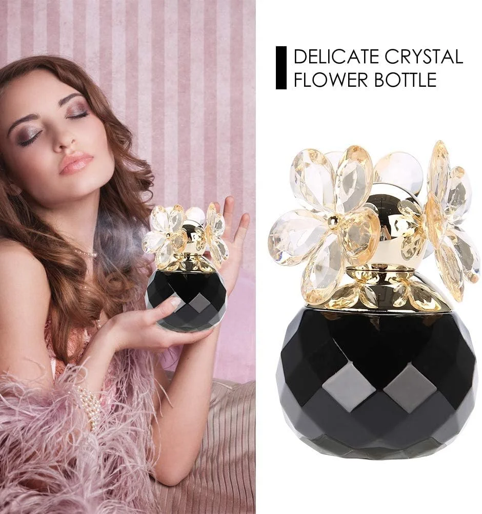 ادو پرفیوم زنانه 60 میلی لیتری، عطر زنانه ظریف با رایحه میوه ای و گلی، عطر زنانه با طراوت و ماندگاری طولانی، ایده هدیه روز ولنتاین برای زنان (مشکی) ادو پرفیوم زنانه 60 میلی لیتری، عطر زنانه ظریف با رایحه میوه ای و گلی، عطر زنانه با طراوت و ماندگاری طولانی، ایده هدیه روز ولنتاین برای زنان (مشکی)