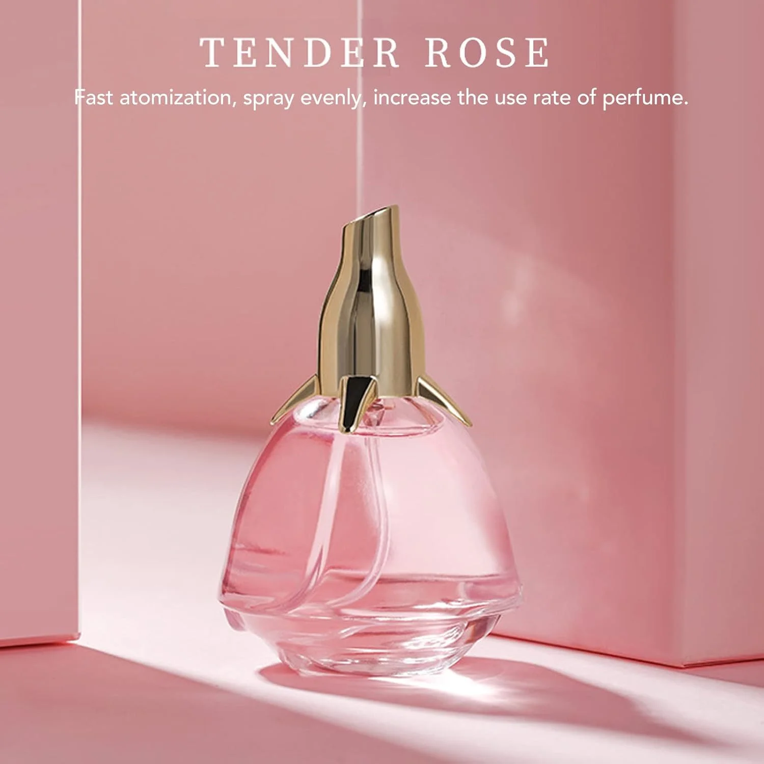 عطر با رایحه گل، اسپری عطر زنانه، عطر سبک با طراوت ماندگار و ظریف به شکل گل رز برای عطر تویلت ماندگار ویوا زنانه