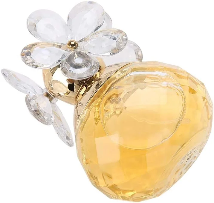 ادو پرفیوم زنانه 60 میلی لیتری، عطر زنانه ظریف میوه ای گلی، عطر زنانه با طراوت و ماندگاری طولانی، ایده هدیه روز ولنتاین برای زنان (طلایی)