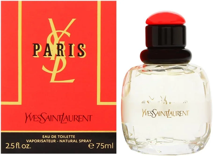 ادکلن زنانه ایو سن لوران مدل Paris Eau De Toilette Spray حجم 75 میلی لیتر