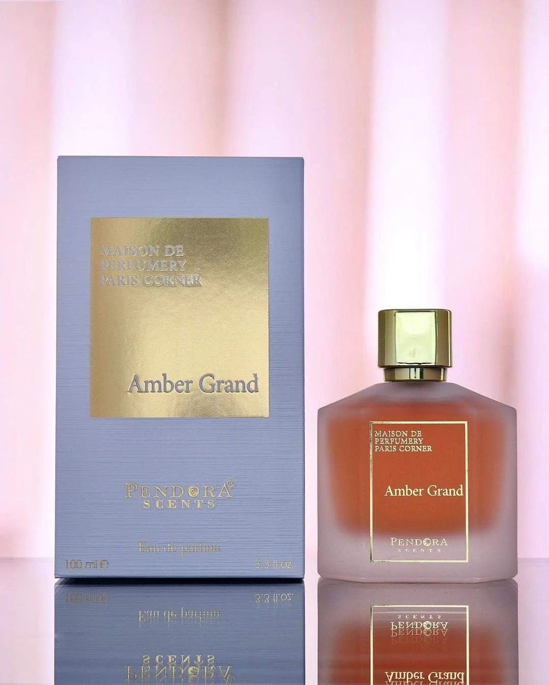 پرفیوم اسپری унисекс PARIS CORNER 100ml Amber Grand EDP با رایحه ماندگار پرفیوم اسپری унисекс PARIS CORNER 100ml Amber Grand EDP با رایحه ماندگار