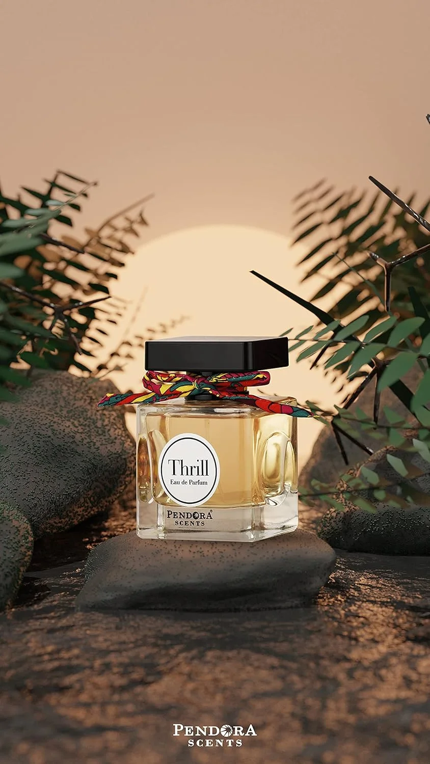 ادکلن زنانه پاریس کرنر مدل Thrill با ماندگاری طولانی، عطر پندورا سنتس، ادو پرفیوم 100 میلی لیتر (3.3 اونس) ادکلن زنانه پاریس کرنر مدل Thrill با ماندگاری طولانی، عطر پندورا سنتس، ادو پرفیوم 100 میلی لیتر (3.3 اونس)