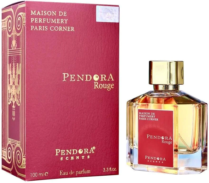 ادکلن اسپری پندورا رژ PARIS CORNER Pendora Rouge EDP UNISEX با رایحه پندورا، عطر ماندگار