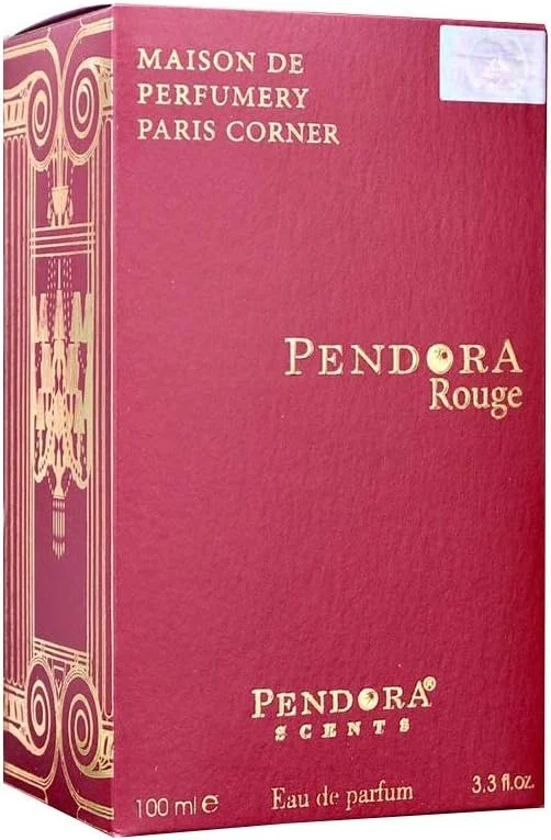 ادکلن اسپری پندورا رژ PARIS CORNER Pendora Rouge EDP UNISEX با رایحه پندورا، عطر ماندگار