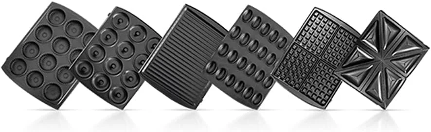 دستگاه اسنک ساز 7 در 1 ساچی مدل NL-7M-1542-BK با صفحات جداشدنی دستگاه اسنک ساز 7 در 1 ساچی مدل NL-7M-1542-BK با صفحات جداشدنی