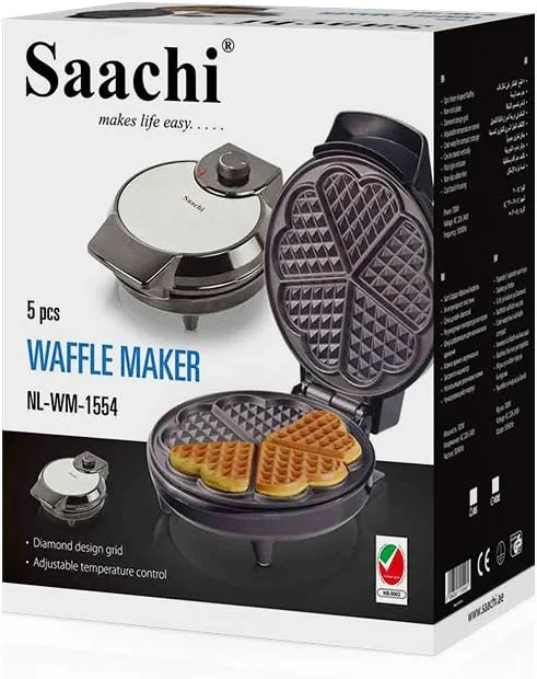 دستگاه وافل ساز ساچی مدل NL-WM-1554، زندگی را آسان می کند - [AB93]