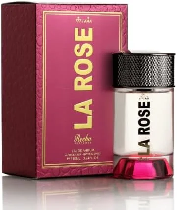 ادو پرفیوم زنانه لا رز 100 میل ریها (MKZ La Rosa) - عطر لوکس ماندگار با رایحه گلی و شرقی، عطری ممتاز و طراحی شده