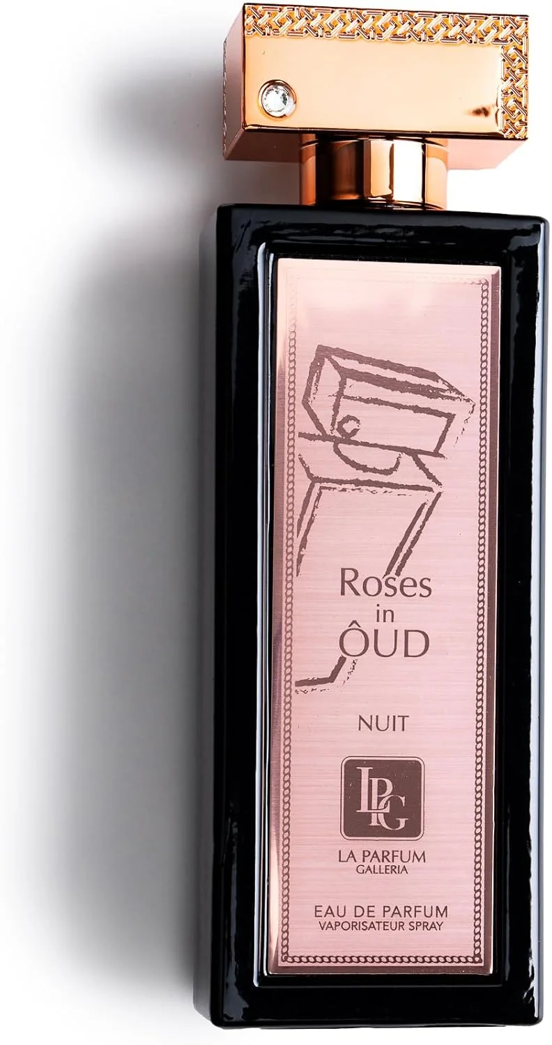 لا پرفیوم گالریا | عطر унисекс премиوم Roses in Oud Nuit | ظرافت بی انتها در هر اسپری | ادو پرفیوم ماندگار | 100 میلی لیتر