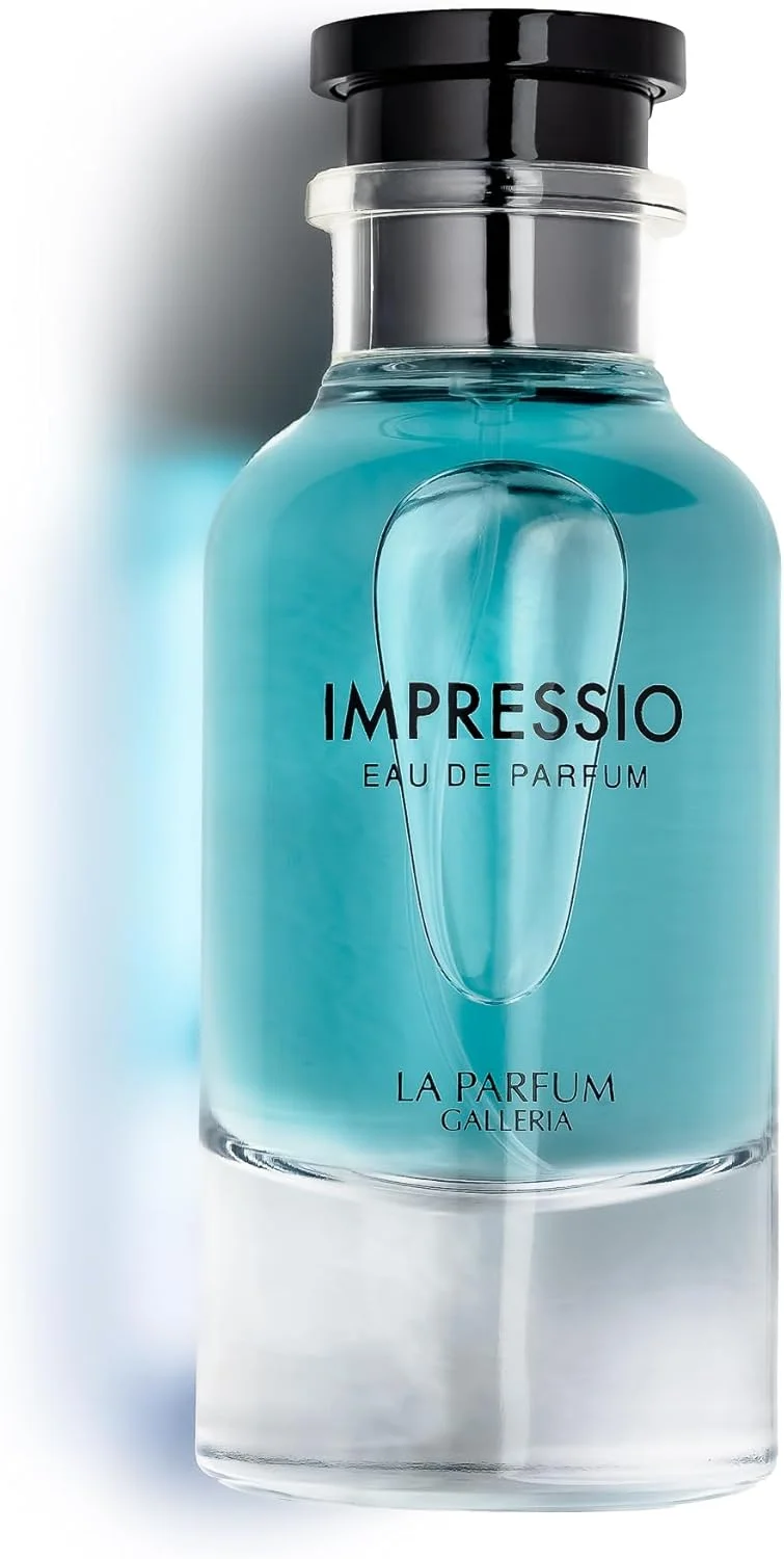 لا پرفیوم گالریا - Impressio | ادو پرفیوم روزانه униsex | رایحه ای تازه و درخشان برای انرژی بخشیدن به روز شما | رایحه ای سبک، مطبوع و مطمئن | ماندگاری طولانی | 100 میلی لیتر