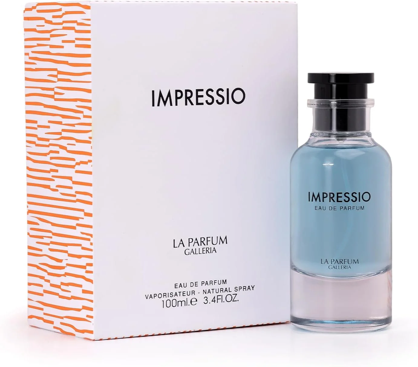 لا پرفیوم گالریا - Impressio | ادو پرفیوم روزانه униsex | رایحه ای تازه و درخشان برای انرژی بخشیدن به روز شما | رایحه ای سبک، مطبوع و مطمئن | ماندگاری طولانی | 100 میلی لیتر