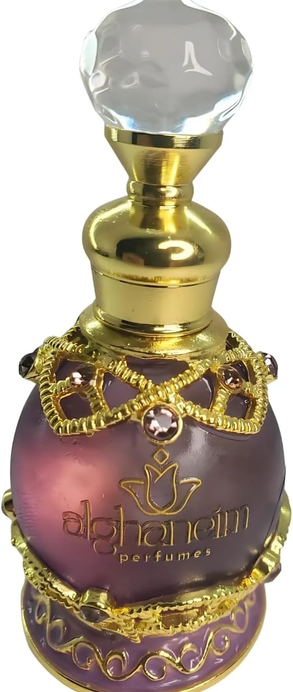 عود نویر - عطر روغنی غلیظ | унисекс | ماندگاری طولانی | بطری شیشه ای 15 میلی لیتری با کیف پارچه ای ممتاز | توسط عطر الغنیم
