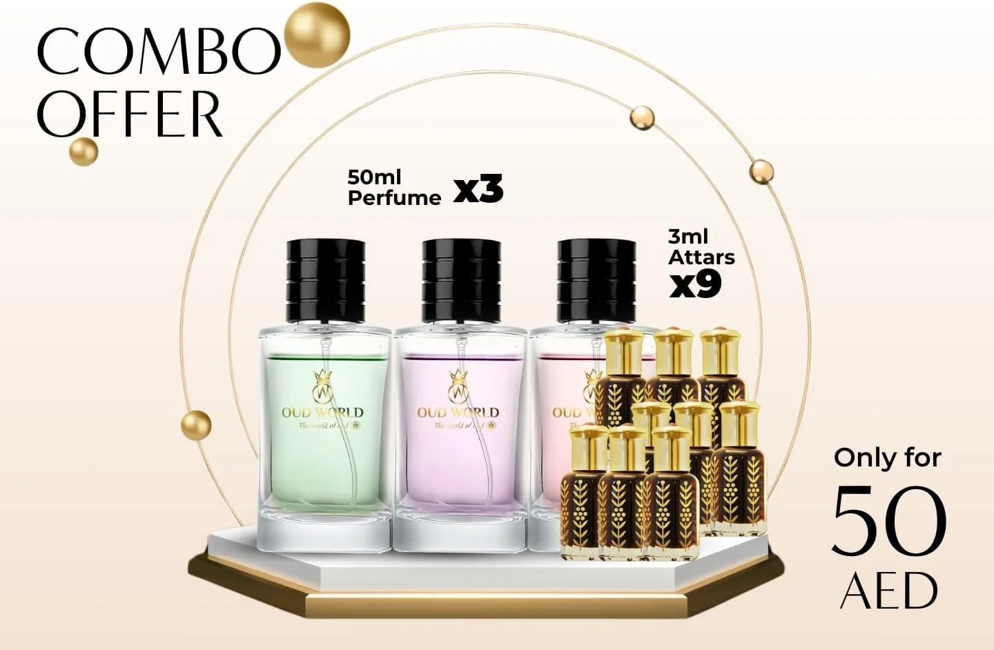 مجموعه عطر 50 میلی لیتری عود-ورلد - بسته متنوع عطر مقرون به صرفه | رایحه های ماندگار برای مردان و زنان | بطری های مناسب سفر | ست هدیه برای استفاده روزانه مجموعه عطر 50 میلی لیتری عود-ورلد - بسته متنوع عطر مقرون به صرفه | رایحه های ماندگار برای مردان و زنان | بطری های مناسب سفر | ست هدیه برای استفاده روزانه