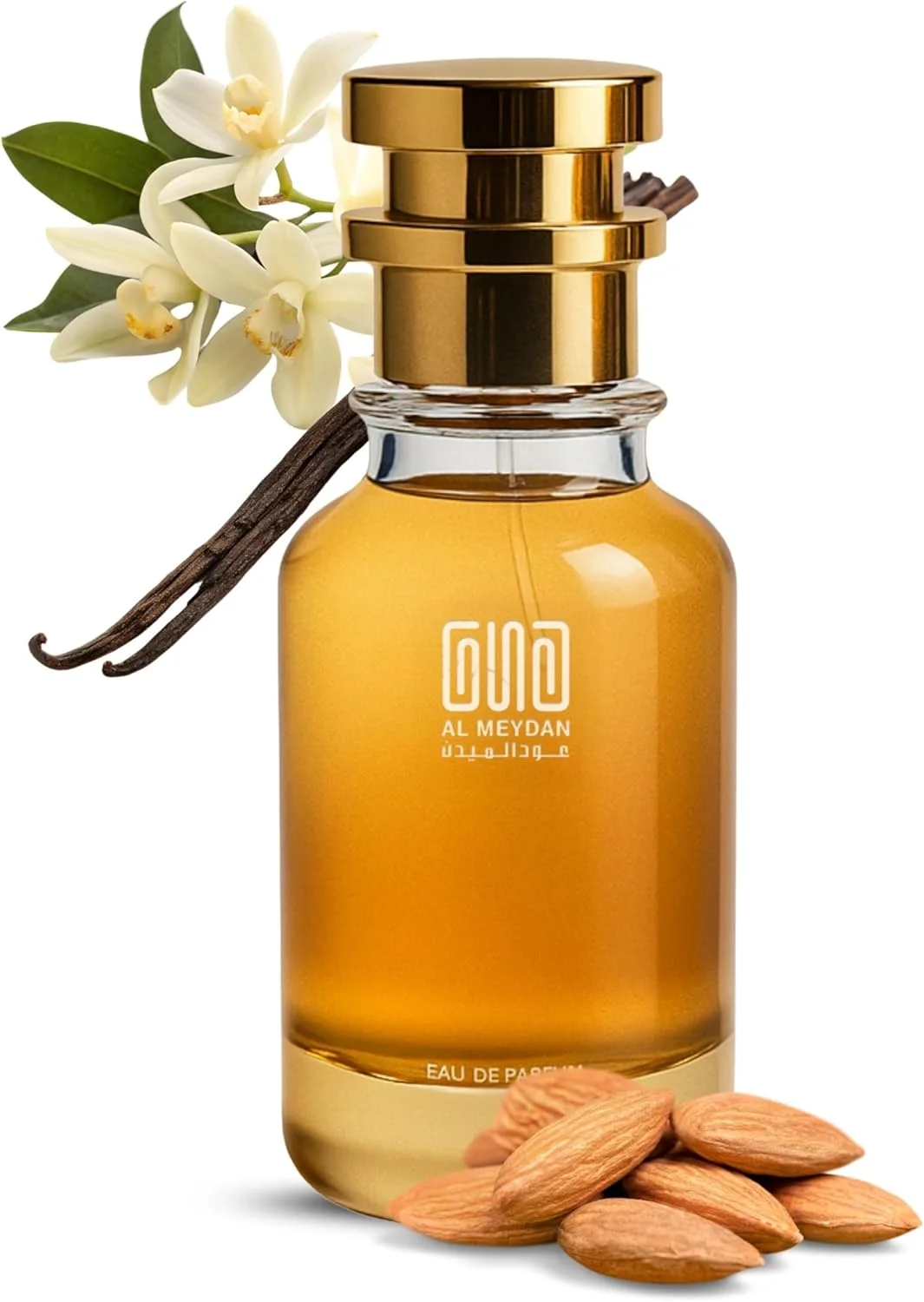عطر روغنی عود المیدان زنانه و مردانه – الهام گرفته از پودر وانیلا – رایحه وانیلی شیرین، پودری و گرم با دانه تونکا، بادام و مشک – ماندگاری 8-9 ساعته – عطر پاییزی/زمستانی (30 میلی لیتر)