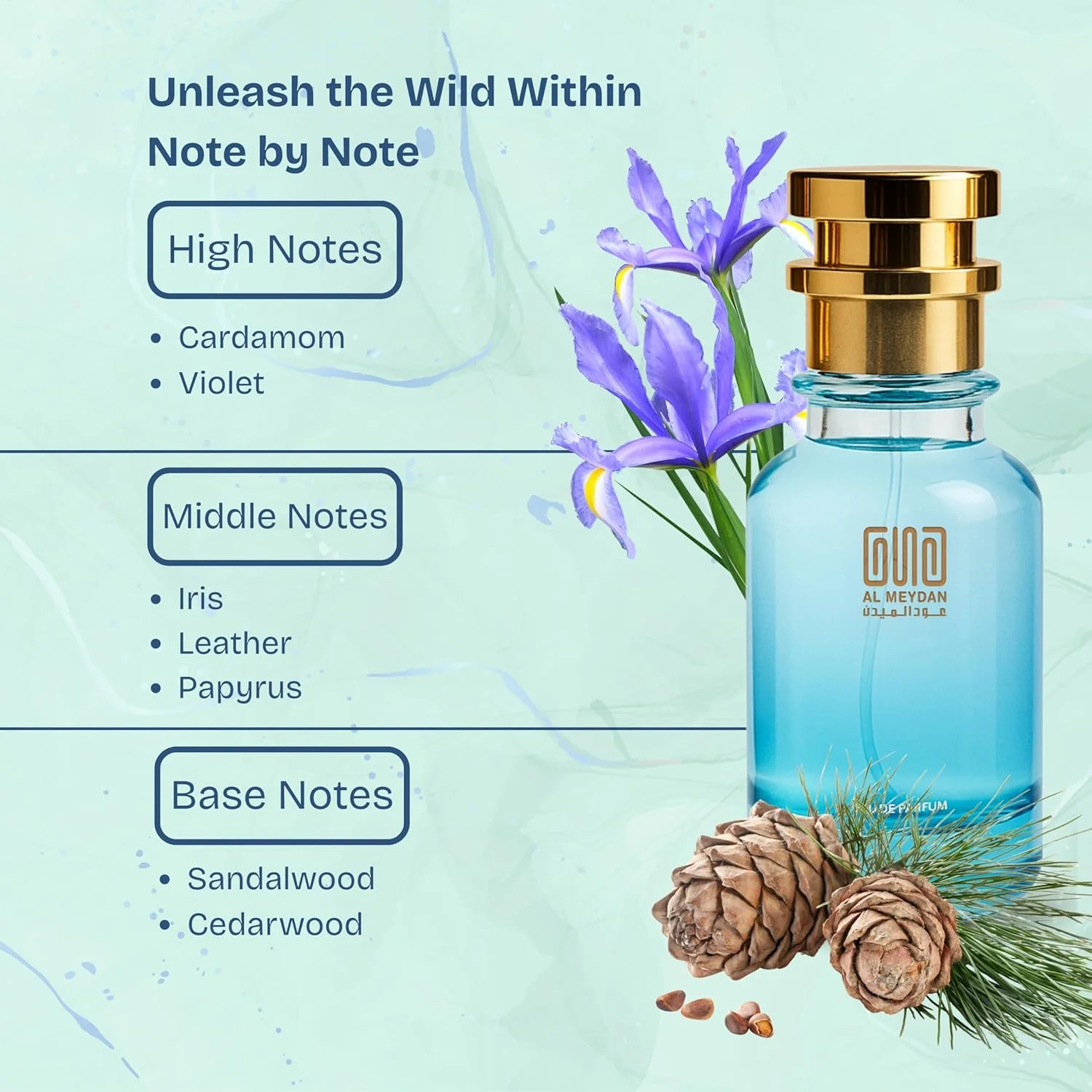 عطر روغنی عود المیدان مردانه و زنانه - الهام گرفته از سنتلی تریتی3 - عطر مردانه چوبی و تند ماندگار با چوب صندل، زنبق و چرم - عطرهای روغنی بدون الکل، استفاده روزانه (100 میلی لیتر) عطر روغنی عود المیدان مردانه و زنانه - الهام گرفته از سنتلی تریتی3 - عطر مردانه چوبی و تند ماندگار با چوب صندل، زنبق و چرم - عطرهای روغنی بدون الکل، استفاده روزانه (100 میلی لیتر)