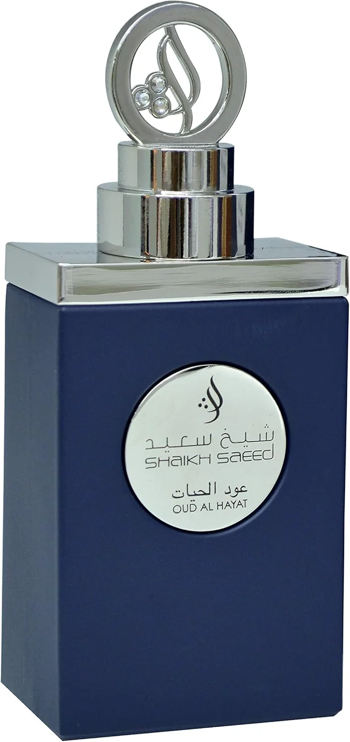 عطر عود الحیات از شیخ سعید پرفیومز - عطر عود عربی برای آقایان و بانوان - ادو پرفیوم، 100 میلی لیتر. محصول اصلی را از فروشنده مجاز - Shksaeed خریداری کنید (مراقب محصولات تقلبی باشید)