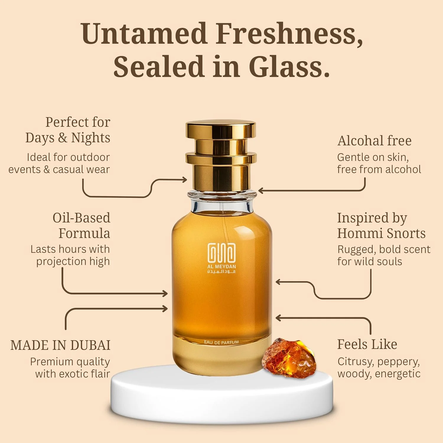 عطر روغنی عود المیدان زنانه و مردانه - الهام گرفته از Woodd Whissper Ojjar - روغن عطر گلی چوبی ماندگار با آلو، چوب صندل و عنبر - ماندگاری 8-10 ساعته (30 میلی لیتر) عطر روغنی عود المیدان زنانه و مردانه - الهام گرفته از Woodd Whissper Ojjar - روغن عطر گلی چوبی ماندگار با آلو، چوب صندل و عنبر - ماندگاری 8-10 ساعته (30 میلی لیتر)