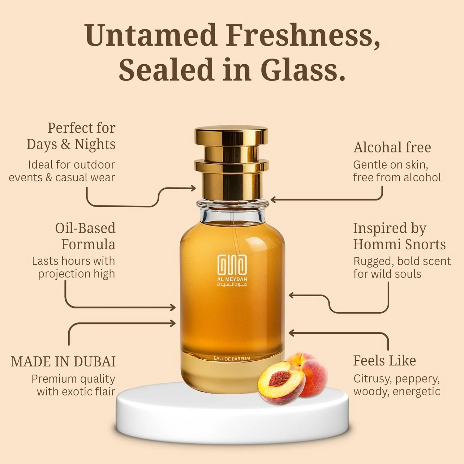عطر روغنی عود المیدان زنانه - الهام گرفته از وصال - بدون الکل، رایحه ای تازه، گلی و میوه ای با رز، مشک و چوب صندل - رایحه ماندگار (200 میلی لیتر) عطر روغنی عود المیدان زنانه - الهام گرفته از وصال - بدون الکل، رایحه ای تازه، گلی و میوه ای با رز، مشک و چوب صندل - رایحه ماندگار (200 میلی لیتر)