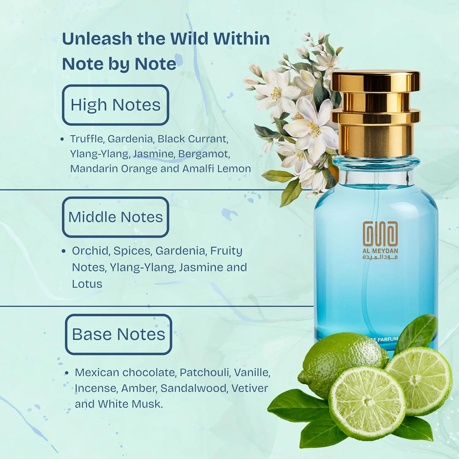 عطر روغنی زنانه عود المیدان – الهام گرفته از بلک ارکید "Smoky Spice" – ماندگاری طولانی مدت بیش از 10 ساعت، رایحه شرقی تند با ترافل، ارکیده و نعناع هندی – بدون الکل، مناسب برای استفاده در شب (50 میلی لیتر) عطر روغنی زنانه عود المیدان – الهام گرفته از بلک ارکید "Smoky Spice" – ماندگاری طولانی مدت بیش از 10 ساعت، رایحه شرقی تند با ترافل، ارکیده و نعناع هندی – بدون الکل، مناسب برای استفاده در شب (50 میلی لیتر)