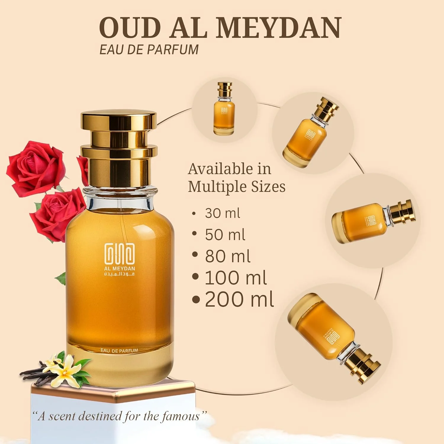 عطر روغنی زنانه عود المیدان – الهام گرفته از Elixirr Charnell Gourrmand Coquiin – رایحه کهربایی وانیلی گورمند ماندگار با رایحه رام، کاکائو و گل رز – ماندگاری 8-10 ساعته (80 میلی لیتر) عطر روغنی زنانه عود المیدان – الهام گرفته از Elixirr Charnell Gourrmand Coquiin – رایحه کهربایی وانیلی گورمند ماندگار با رایحه رام، کاکائو و گل رز – ماندگاری 8-10 ساعته (80 میلی لیتر)