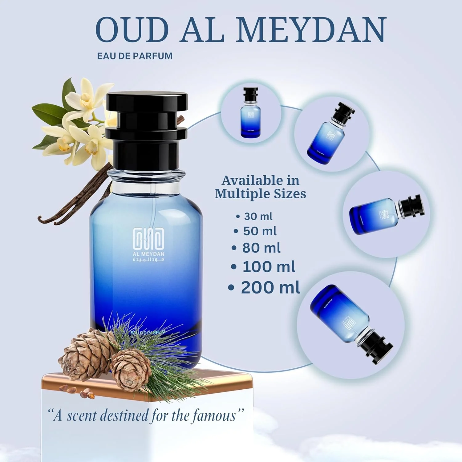 عطر روغنی عود المیدان زنانه – الهام گرفته از My Wei جورجیو آرمانی – رایحه گل های سفید ماندگار با گل مریم، شکوفه پرتقال و وانیل – عطر ظریف روزانه (80 میلی لیتر) عطر روغنی عود المیدان زنانه – الهام گرفته از My Wei جورجیو آرمانی – رایحه گل های سفید ماندگار با گل مریم، شکوفه پرتقال و وانیل – عطر ظریف روزانه (80 میلی لیتر)