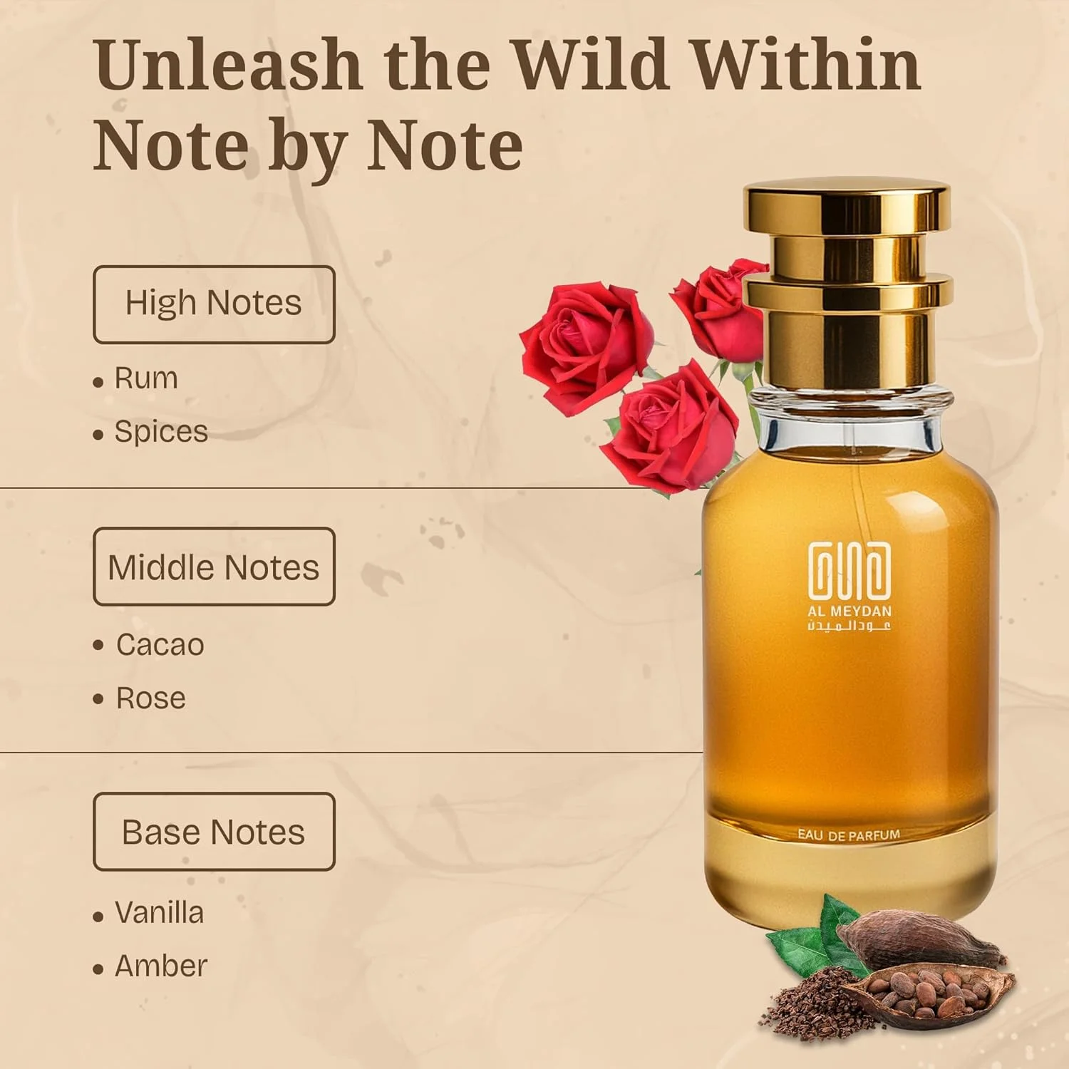 عطر روغنی زنانه عود المیدان – الهام گرفته از Elixirr Charnell Gourrmand Coquiin – رایحه کهربایی وانیلی گورمند ماندگار با رایحه رام، کاکائو و گل رز – ماندگاری 8-10 ساعته (80 میلی لیتر) عطر روغنی زنانه عود المیدان – الهام گرفته از Elixirr Charnell Gourrmand Coquiin – رایحه کهربایی وانیلی گورمند ماندگار با رایحه رام، کاکائو و گل رز – ماندگاری 8-10 ساعته (80 میلی لیتر)