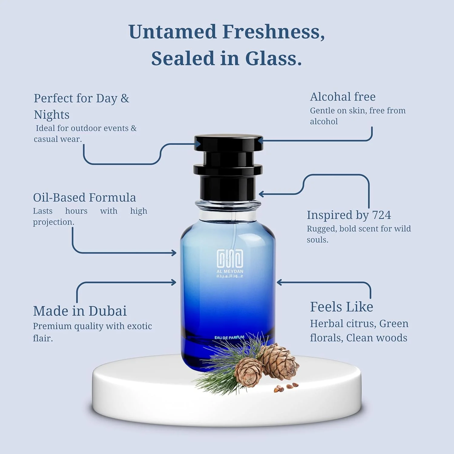 عطر روغنی عود المیدان مردانه و زنانه، الهام گرفته از سون توئنتی فور. رایحه ای تازه، تمیز، مرکباتی گیاهی و گل های سبز. بدون الکل، ماندگاری بیش از 10 ساعت، مناسب برای استفاده روزانه (50 میلی لیتر) عطر روغنی عود المیدان مردانه و زنانه، الهام گرفته از سون توئنتی فور. رایحه ای تازه، تمیز، مرکباتی گیاهی و گل های سبز. بدون الکل، ماندگاری بیش از 10 ساعت، مناسب برای استفاده روزانه (50 میلی لیتر)