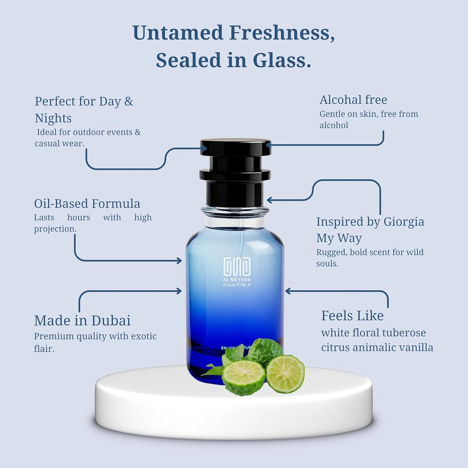 عطر روغنی عود المیدان زنانه – الهام گرفته از My Wei جورجیو آرمانی – رایحه گل های سفید ماندگار با گل مریم، شکوفه پرتقال و وانیل – عطر ظریف روزانه (80 میلی لیتر) عطر روغنی عود المیدان زنانه – الهام گرفته از My Wei جورجیو آرمانی – رایحه گل های سفید ماندگار با گل مریم، شکوفه پرتقال و وانیل – عطر ظریف روزانه (80 میلی لیتر)