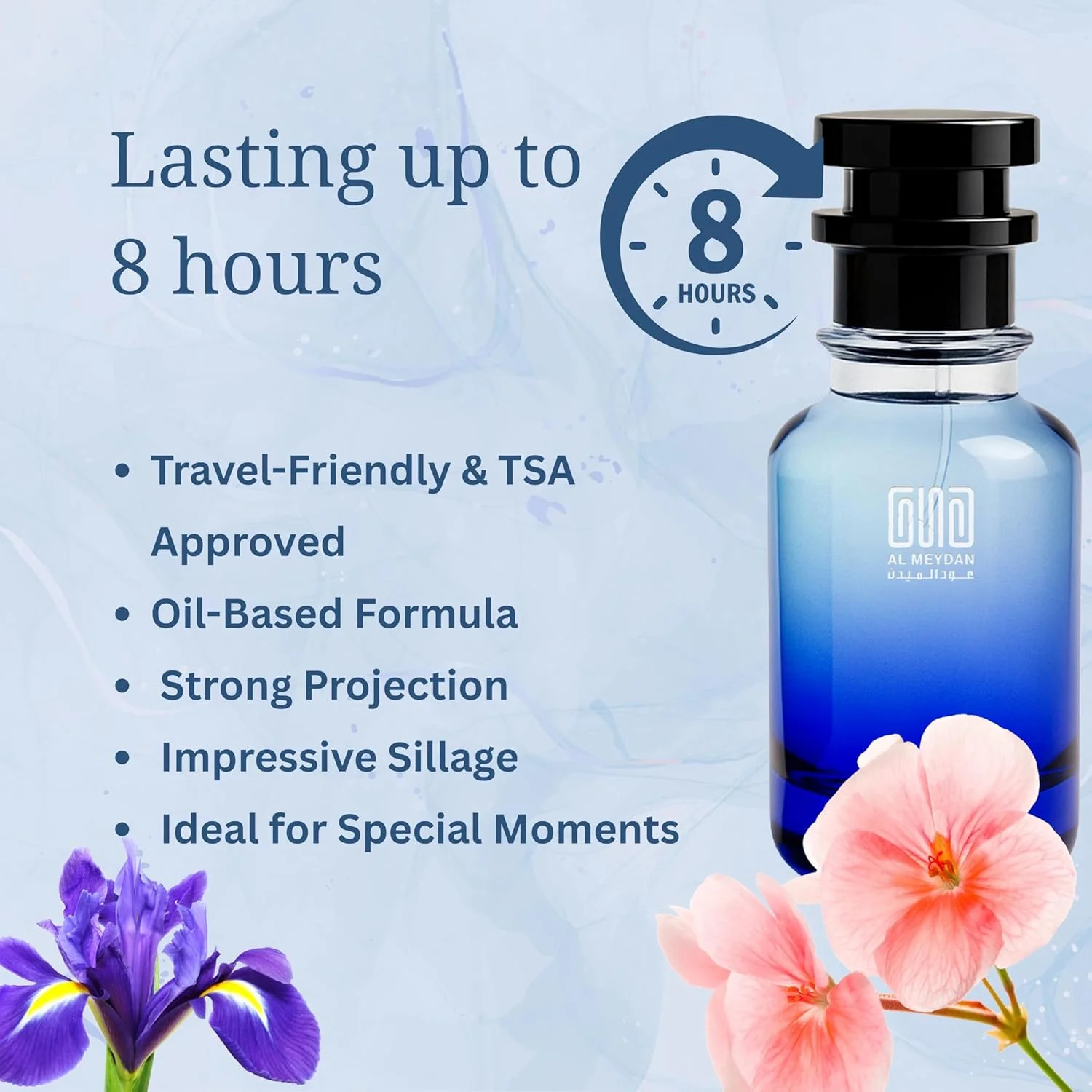 عطر روغنی عود المیدان زنانه و مردانه – الهام گرفته از بالم آف کالم – بدون الکل، ماندگاری طولانی مدت 10+ ساعت، رایحه چوبی معطر با نت های چوب صندل، زنبق و بلوط (200 میلی لیتر) عطر روغنی عود المیدان زنانه و مردانه – الهام گرفته از بالم آف کالم – بدون الکل، ماندگاری طولانی مدت 10+ ساعت، رایحه چوبی معطر با نت های چوب صندل، زنبق و بلوط (200 میلی لیتر)