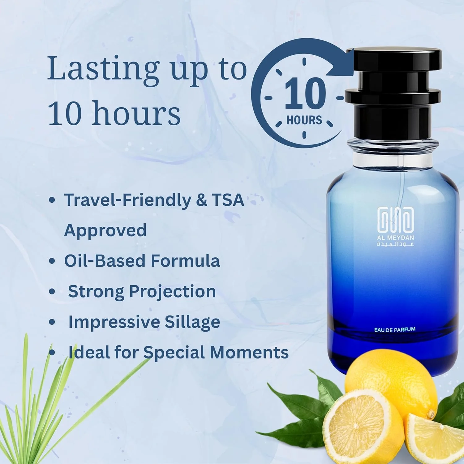 عطر روغنی عود المیدان مردانه و زنانه، الهام گرفته از سون توئنتی فور. رایحه ای تازه، تمیز، مرکباتی گیاهی و گل های سبز. بدون الکل، ماندگاری بیش از 10 ساعت، مناسب برای استفاده روزانه (50 میلی لیتر) عطر روغنی عود المیدان مردانه و زنانه، الهام گرفته از سون توئنتی فور. رایحه ای تازه، تمیز، مرکباتی گیاهی و گل های سبز. بدون الکل، ماندگاری بیش از 10 ساعت، مناسب برای استفاده روزانه (50 میلی لیتر)