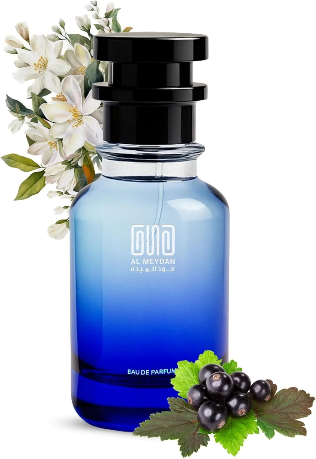 عطر روغنی عود المیدان زنانه - رایحه ای از بوسه ای از گل رز - بدون الکل، ماندگاری طولانی بیش از 10 ساعت با رایحه گلی و سبز با نت های رز، یاس و مشک - مناسب استفاده روزانه (80 میلی لیتر)
