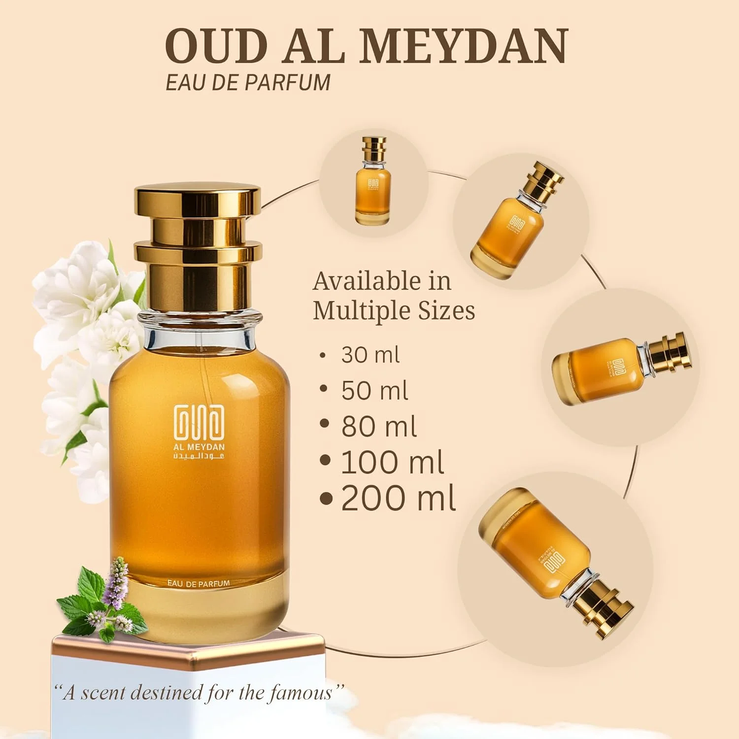 عطر روغنی زنانه عود المیدان – الهام گرفته از گلدیا د رومن نایت – رایحه گلی چوبی ماندگار با توت سیاه، یاس و مشک سیاه – ماندگاری 7-9 ساعته – رایحه ای ظریف (100 میلی لیتر) عطر روغنی زنانه عود المیدان – الهام گرفته از گلدیا د رومن نایت – رایحه گلی چوبی ماندگار با توت سیاه، یاس و مشک سیاه – ماندگاری 7-9 ساعته – رایحه ای ظریف (100 میلی لیتر)