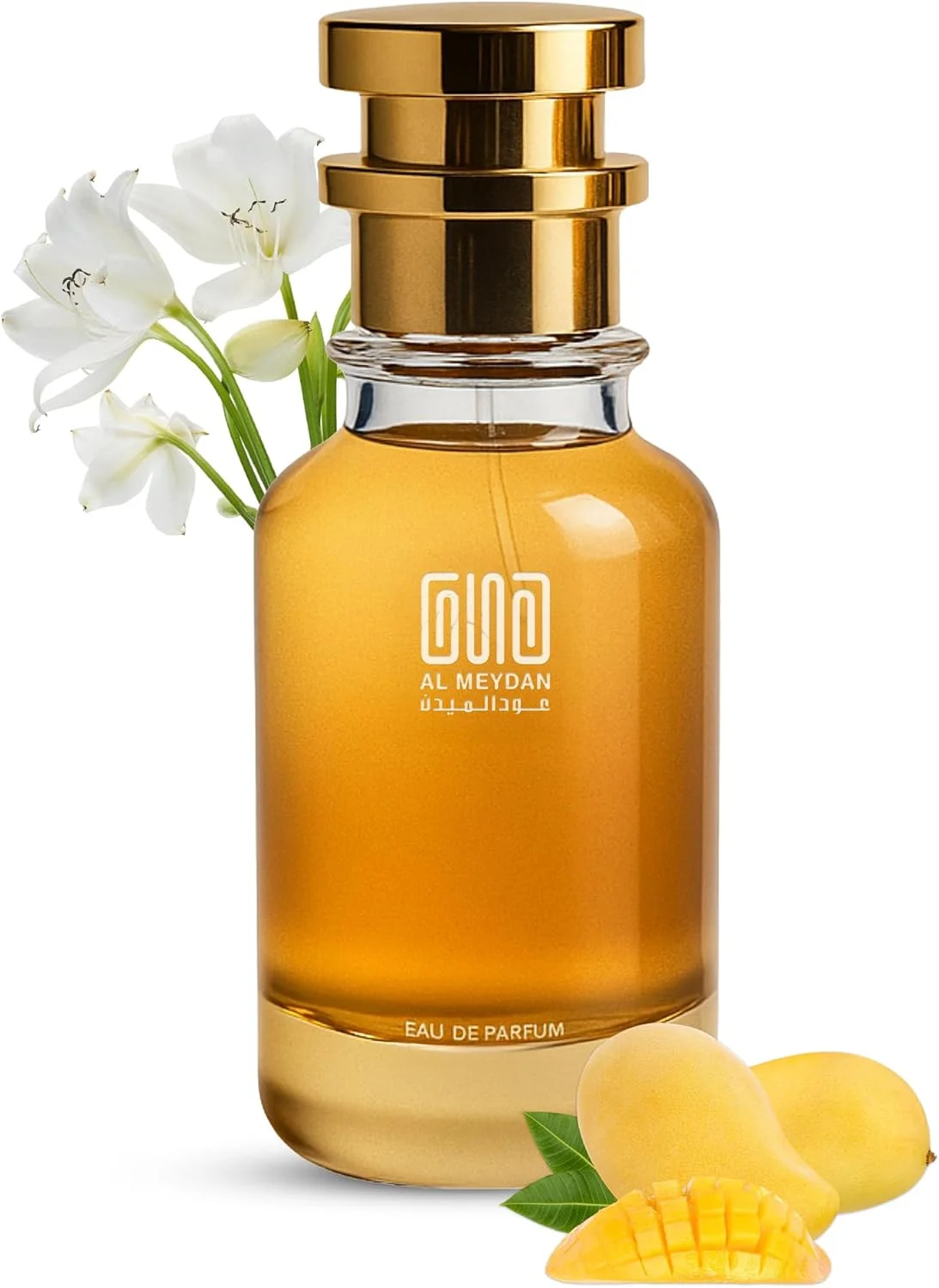 عطر روغنی عود المیدان زنانه و مردانه – الهام گرفته از Acqua Allegoria Florallbloom – بدون الکل، رایحه پودری، گرمسیری و مشک با انبه، گل مریم و نارگیل – ماندگاری 8-12 ساعت (30 میلی لیتر)