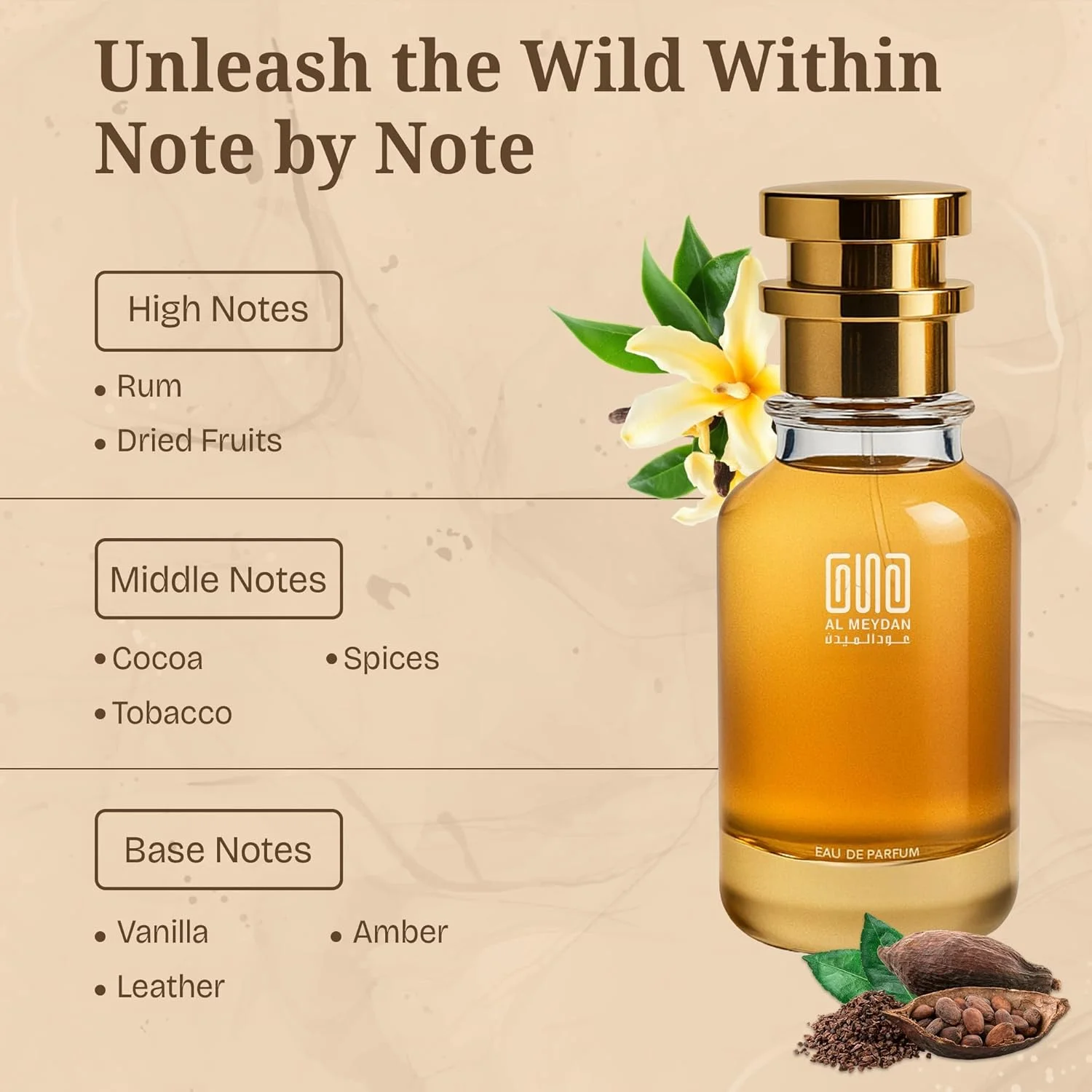 عطر روغنی عود المیدان زنانه و مردانه – الهام گرفته از وانیلی هاوان – بدون الکل با رایحه شیرین، تنباکو، وانیل و رام با نت های کاکائو، چرم و عنبر – ماندگاری 8-10 ساعت (100 میلی لیتر) عطر روغنی عود المیدان زنانه و مردانه – الهام گرفته از وانیلی هاوان – بدون الکل با رایحه شیرین، تنباکو، وانیل و رام با نت های کاکائو، چرم و عنبر – ماندگاری 8-10 ساعت (100 میلی لیتر)