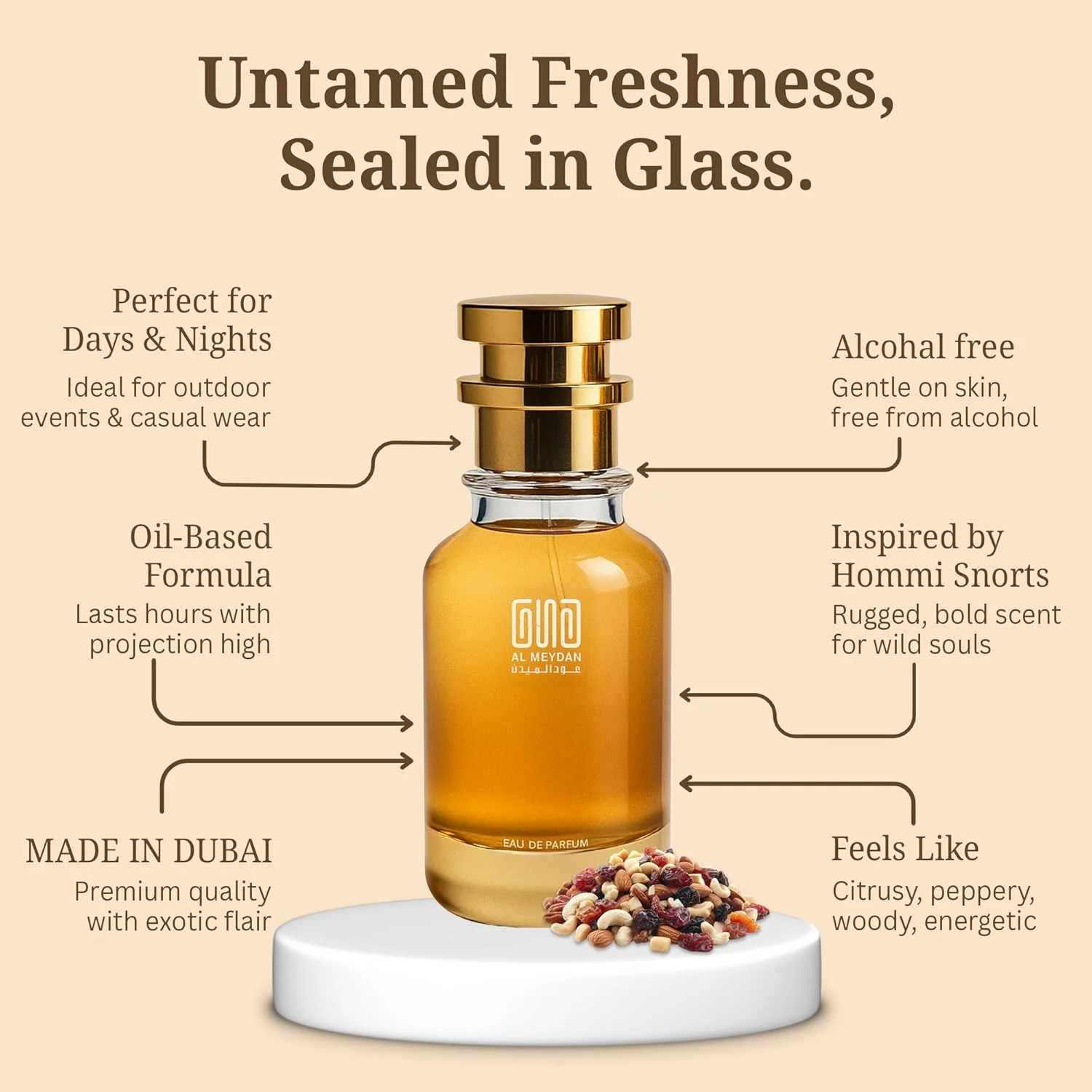 عطر روغنی عود المیدان زنانه و مردانه – الهام گرفته از وانیلی هاوان – بدون الکل با رایحه شیرین، تنباکو، وانیل و رام با نت های کاکائو، چرم و عنبر – ماندگاری 8-10 ساعت (100 میلی لیتر) عطر روغنی عود المیدان زنانه و مردانه – الهام گرفته از وانیلی هاوان – بدون الکل با رایحه شیرین، تنباکو، وانیل و رام با نت های کاکائو، چرم و عنبر – ماندگاری 8-10 ساعت (100 میلی لیتر)