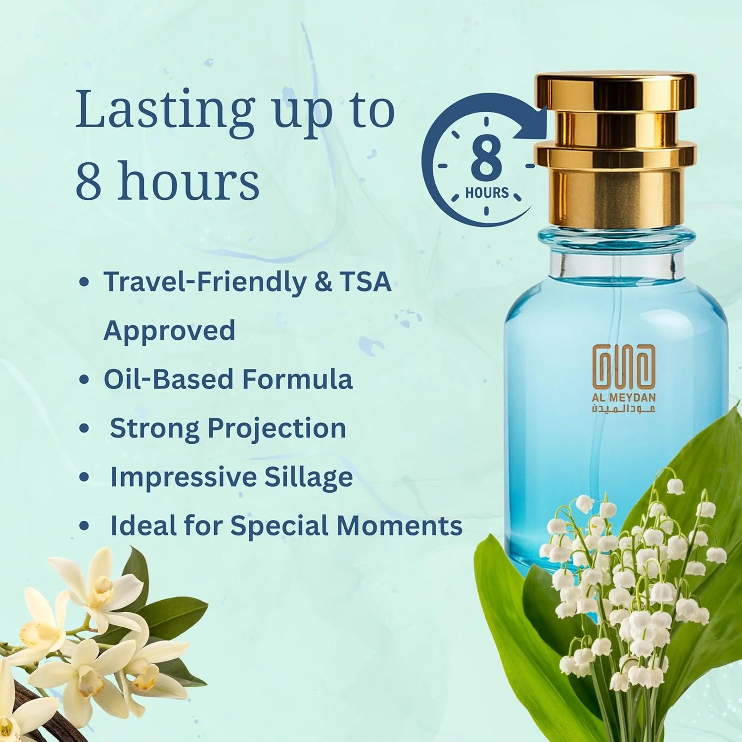عطر روغنی عود المیدان زنانه – الهام گرفته از متالیک تام فورد – بدون الکل، رایحه وانیلی، پودری، گلی و چوبی با نت های آلدئید، مشک و عنبر – ماندگاری طولانی (200 میلی لیتر) عطر روغنی عود المیدان زنانه – الهام گرفته از متالیک تام فورد – بدون الکل، رایحه وانیلی، پودری، گلی و چوبی با نت های آلدئید، مشک و عنبر – ماندگاری طولانی (200 میلی لیتر)