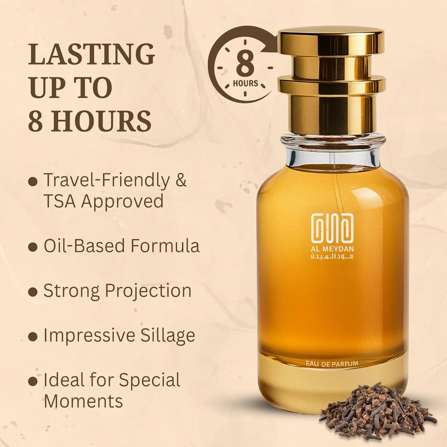 عطر روغنی عود المیدان زنانه و مردانه – الهام گرفته از Suggardadyy – رایحه بدون الکل با نارنگی، یاس، انگور فرنگی سیاه، کشمیران و نعناع هندی – ماندگاری طولانی و جسورانه (30 میلی لیتر) عطر روغنی عود المیدان زنانه و مردانه – الهام گرفته از Suggardadyy – رایحه بدون الکل با نارنگی، یاس، انگور فرنگی سیاه، کشمیران و نعناع هندی – ماندگاری طولانی و جسورانه (30 میلی لیتر)
