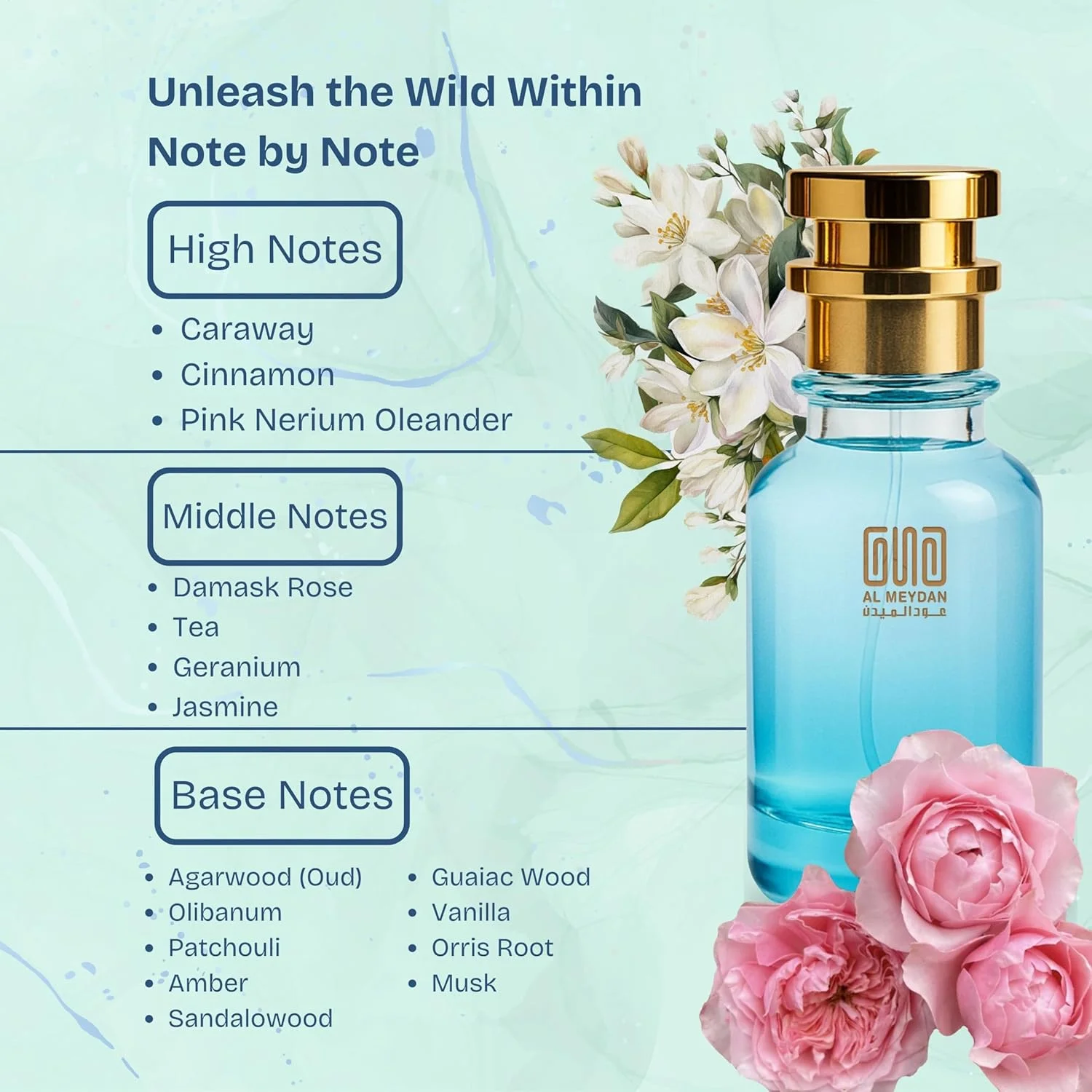 عطر روغنی زنانه عود المیدان - رایحه ای از Epicc Womann شرقی گلی با نت های زیره سیاه، رز و عود - بدون الکل - ماندگاری 10 ساعته (80 میلی لیتر) عطر روغنی زنانه عود المیدان - رایحه ای از Epicc Womann شرقی گلی با نت های زیره سیاه، رز و عود - بدون الکل - ماندگاری 10 ساعته (80 میلی لیتر)