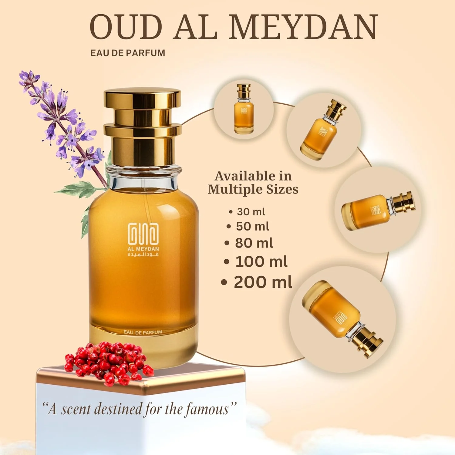 عطر روغنی عود المیدان مردانه و زنانه – مشابه عطر Accennto Xeerjoffe با رایحه میوه ای، گلی و مشک با نت های زنبق، عنبر و چوب – بدون الکل، ماندگاری 10 ساعته (100 میلی لیتر) عطر روغنی عود المیدان مردانه و زنانه – مشابه عطر Accennto Xeerjoffe با رایحه میوه ای، گلی و مشک با نت های زنبق، عنبر و چوب – بدون الکل، ماندگاری 10 ساعته (100 میلی لیتر)