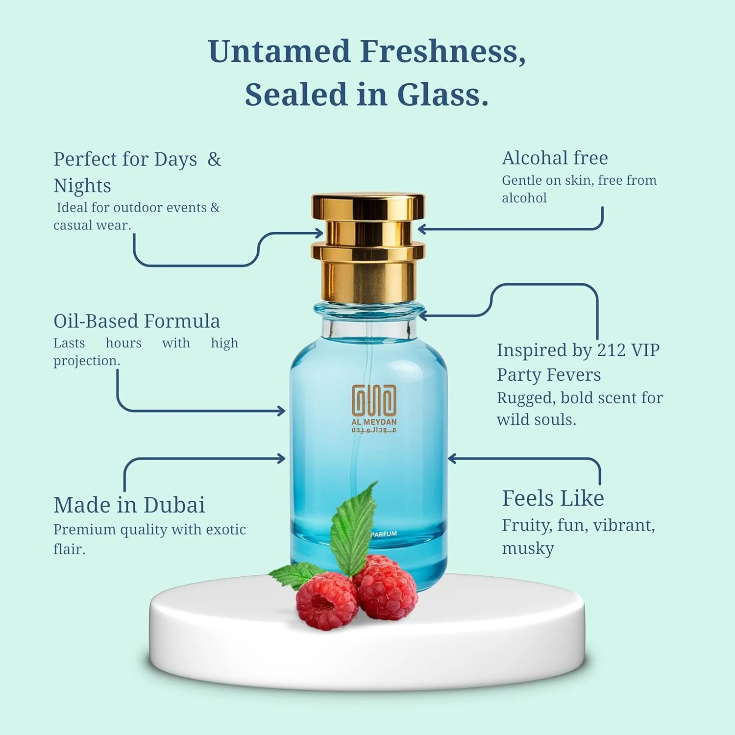 عطر روغنی عود المیدان مردانه و زنانه – مشابه رایحه 212 وی آی پی پارتی فیور – ساخته شده با رایحه های میوه ای، دریایی، چوبی و مشک – روغن عطر ماندگار و بدون الکل (30 میلی لیتر) عطر روغنی عود المیدان مردانه و زنانه – مشابه رایحه 212 وی آی پی پارتی فیور – ساخته شده با رایحه های میوه ای، دریایی، چوبی و مشک – روغن عطر ماندگار و بدون الکل (30 میلی لیتر)